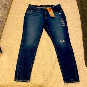 Levi’s Blue Curvy Skinny Jeans